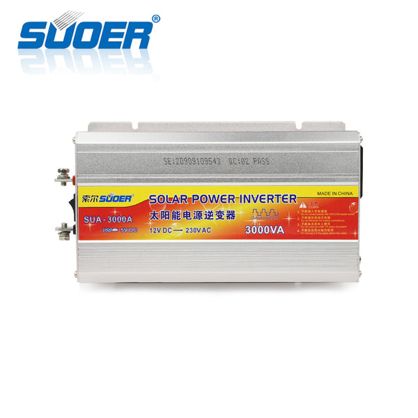 Suoer Power Inverter 12V/220V - 3000W - 5AMP