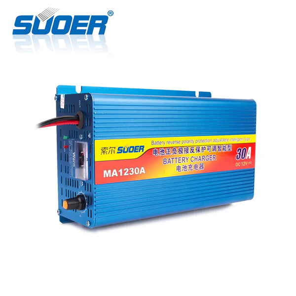 SUOER Smart Battery Charger 12V 30A