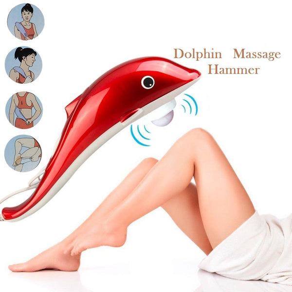 Dolphin Massage Hammer-red 1 Speed