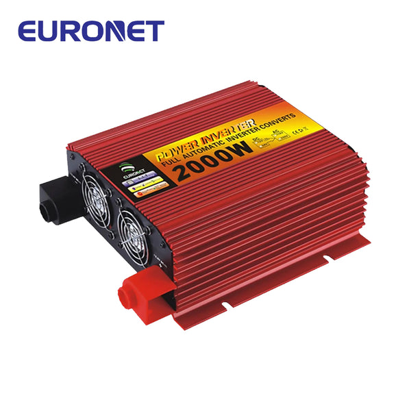 EURONET Power Inverter 12V/220V - 2000W - 8AMP