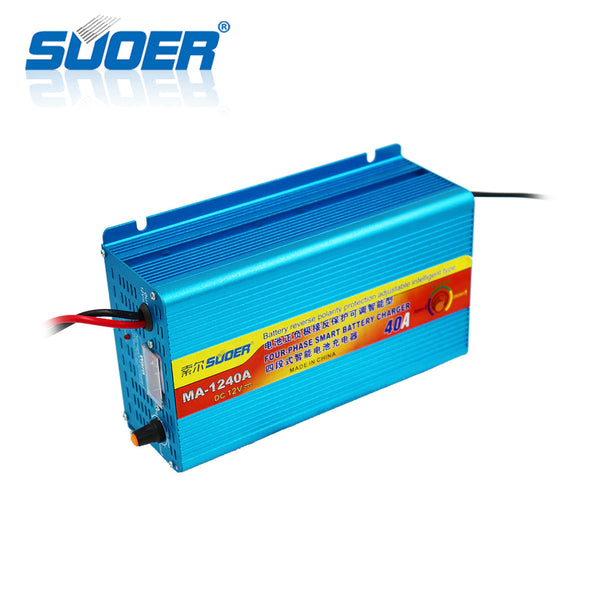 SUOER Smart Battery Charger 12V 40A